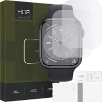 Hofi Hydroflex PRO+ 2-Pack Apple Watch 6/ 7/ 8/ 9/ SE 1/ 2/ 3 40/41mm, Film de protection pour smartwatch, Transparent