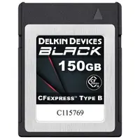 Delkin BLACK CFexpress Type B Memory Card 150GB