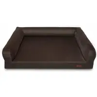 HUGGY DOGGY Matelas mousse Lit pour chien orthopédique velours teckel M