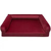 HUGGY DOGGY Lit orthopédique de luxe pour chien Premium velours M