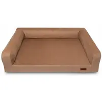HUGGY DOGGY Lit orthopédique pour chien Premium Lit en velours pour Shepherd Pointer XXL