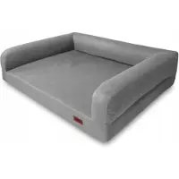 HUGGY DOGGY Lit pour chien, dur, canapé orthopédique, grand, berger, XXL