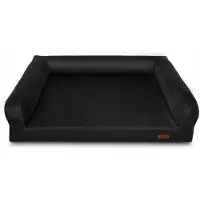 HUGGY DOGGY Lit orthopédique de luxe pour chien Premium velours M