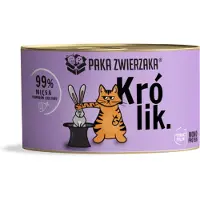 Paka Zwierzaka 6x200 g - Nourriture humide au lapin