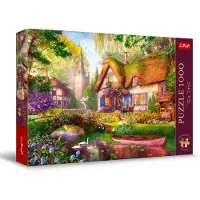 Trefl Puzzle L'Heure Du Thé : The Woodland Cottage - 1000 pièces