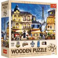 Trefl Puzzle en bois 1000 rues françaises