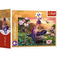 Trefl Puzzle Amazing dinosaurs : Microraptor dans son nid 54 pièces
