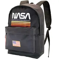 KARACTERMANIA NASA Black Pro Sac à dos scolaire multi-compartiments unie