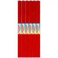 Starpak Papier de soie froissé 50x200cm rouge vif p10 prix pour 1 pièce