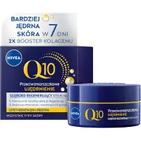 Nivea Crème de nuit hydratante raffermissante anti-rides Q10, 50 ml
