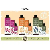 CARUNO VENITA Trichological Ginger Shampooing pour cheveux affaiblis et colorés après un traitement chez le coiffeur 300 ml