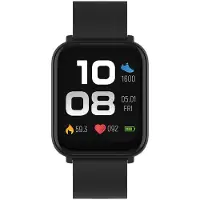 Canyon SW-54, Easy, montre intelligente, fine, BT avec l'application Life, écran tactile IP 1,7'', IP68, 14 sports, noir