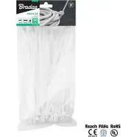 Bradas TS1176450N Clip Transparent 100 pièce(s)