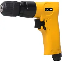 JCB -RP7810 Perceuse pneumatique 10 mm, perçage rapide et précis, vitesse de rotation 1800 tr/min, mandrin sans clé, design ergonomique, faible consommation d'air, compatible avec les compresseurs.