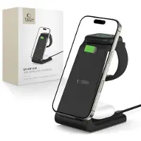 Tech-Protect wireless charger A36 3in1 QI15W, black
