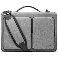 TechProtection Laptop Bag 13-14 Defender Bag - Gray (14"), Sac pour notebook, Argent, Gris