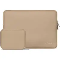 Tech-Protect Neoslim 15-16 Laptop Bag - Beige (16", Universel), Sac pour notebook, Beige