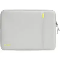 Tech-Protect Defender Laptop Bag 15-16 - Gray (16"), Sac pour notebook, Argent, Gris