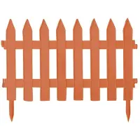 Prosperplast GARDEN CLASSIC clôture 35 cm x 3,2 m terre cuite