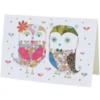 Turnowsky Carte B6 + enveloppe MO5859 « Chouettes de mariage » -