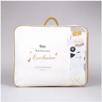 AMZ Couette GÄNSEDAUNEN 70% 135x200 Basic Plus 1400g PREMIUM blanc