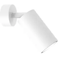 Milagro Applique murale HUDSON blanche 1xGU10x8W en métal, dimensions : 12x5,5x12 cm, IP20,