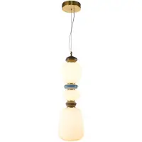 ITALUX Lampe suspendue LED 19W EVANS PND-94981V-3A-GD