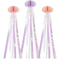 Party Deco Girlande Seidenpapierdekoration Medusa 3Stk. (3 pcs)