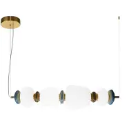 ITALUX Lampe suspendue LED 22W EVANS PND-94981-4A-GD