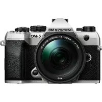 OM SYSTEM OM-5 II argent + 14-150 mm F/4.0-5.6 ED II