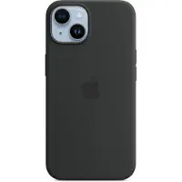 Apple coque en silicone avec MagSafe pour iPhone 14 - minuit