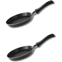 Elo Ensemble de 2 Mini poêles à crêpe avec revêtement en céramique 14 cm Juwel de Luxe