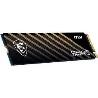 MSI SPATIUM M452, SSD PCIe 4.0 NVMe M.2, 500 Go, M.2, 3600 Mo/s