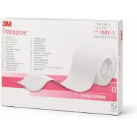 3M Transpore Sparadrap chirurgical 2,5 cm x 9,15 m 12 pc(s) Pansement(S)