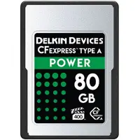 Delkin Devices Devices CFexpress POWER Type A 80GB Memory Card
