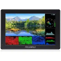 Feelworld T7 PRO 7" HDMI Monitor (7"), Moniteur vidéo, Noir