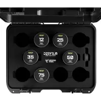 DZOfilm Kit d'objectifs Vespid Prime 5 - monture PL et EF (12/25/35/50/75mm T2.1) avec étui