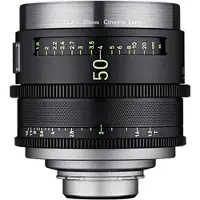 Xeen Meister 50mm T1.3 Canon EF (Canon EF, APS-C / DX), Objectif, Argent, Noir