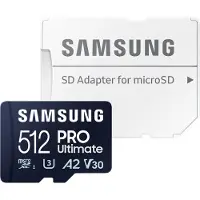 Samsung MicroSDXC PRO Ultimate 512 Go 130 Mo/s