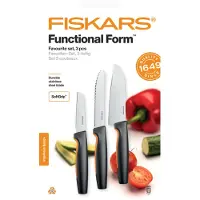 Fiskars Functional Form Favourite 3 vnt. peilių rinkinys 1057556