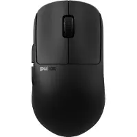 Pulsar X2H CRAZYLIGHT Medium Wireless (Jet Black) - Gaming Mus - Optisk - 5 knapper - Sort (Filaire, Sans fil), Souris, Noir