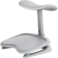 Libernovo Omni Repose-pieds ergonomique à double couche Gris spatial 1 pièce