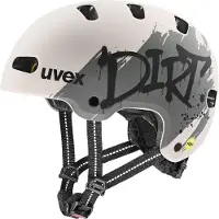 Uvex kid 4 style MIPS, couleur gris anthracite mat | taille 55-58.