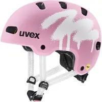 Uvex kid 4 style MIPS, couleur framboise mate | taille 55-58.