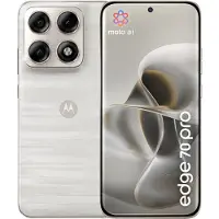 Motorola Edge 70 Pro, écran de 17,2 cm (6,78 pouces), 12 Go de RAM, 512 Go de stockage, appareil photo de 50 MP, système d'exploitation Android 16.0, couleur : blanc