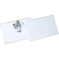 Durable Porte-badge 54 x 90 mm avec pince
