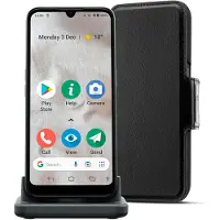 Doro 8100 Plus 15,5 cm (6.1" ) Dual-SIM Android 11 Go Edition 4G USB Typ-C 2 GB 32 GB 3000 mAh Grau (380501)