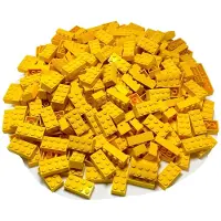 LEGO 2x4 briques Jaune - Classic, Basic, City - Briques Jaunes 3001 NOUVEAU! Quantité 1000x (Accessoires )