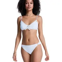 Roxy Island Cheeky Bikini Bottom Blanc L Femme
