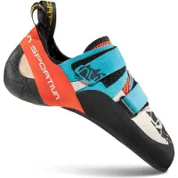 La Sportiva - Chaussons d'escalade - Otaki Blue/Flame pour Homme - Taille 42 - Blanc